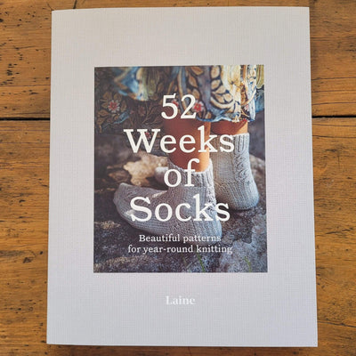 The Woolly Thistle 52 Weeks of Socks: Beautiful Patterns for year-round knitting- paperback edition