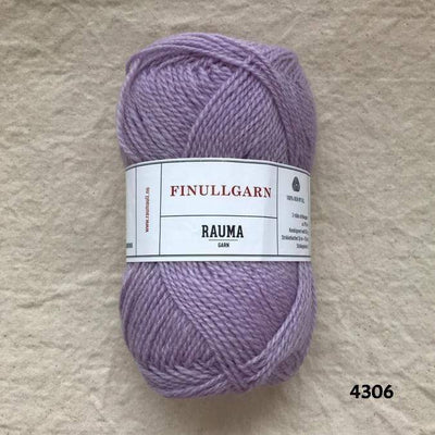 Rauma Finullgarn 4306 Light Lavendar Purple