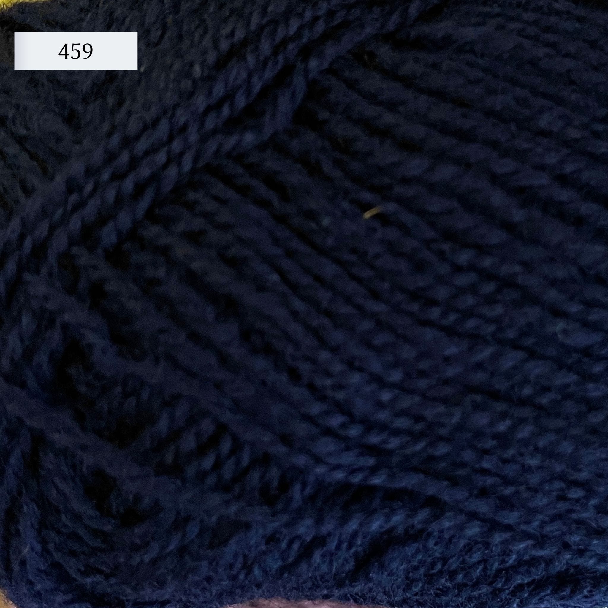 Rauma Gammelserie 2ply wool yarn, fingering weight, in color 459, navy blue
