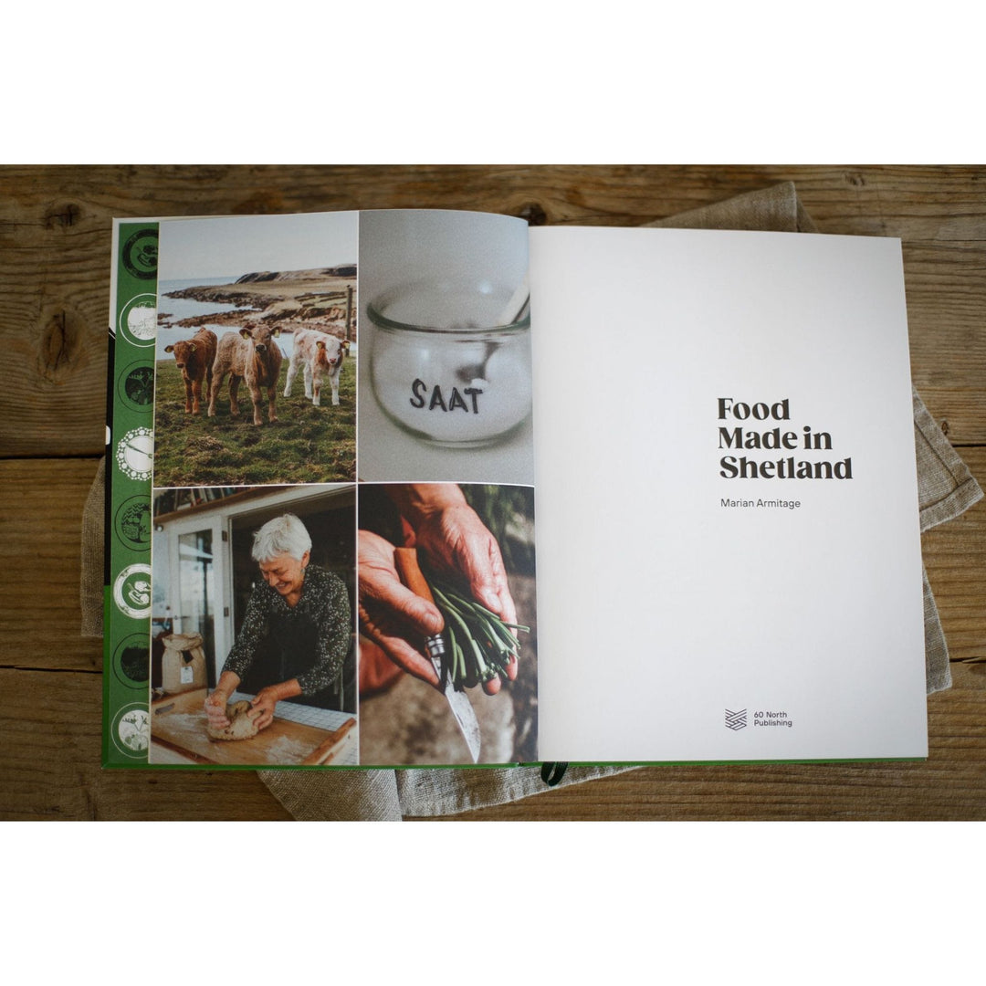Food Made In Shetland by Marian Armitage published by Shetland Wool Adventures