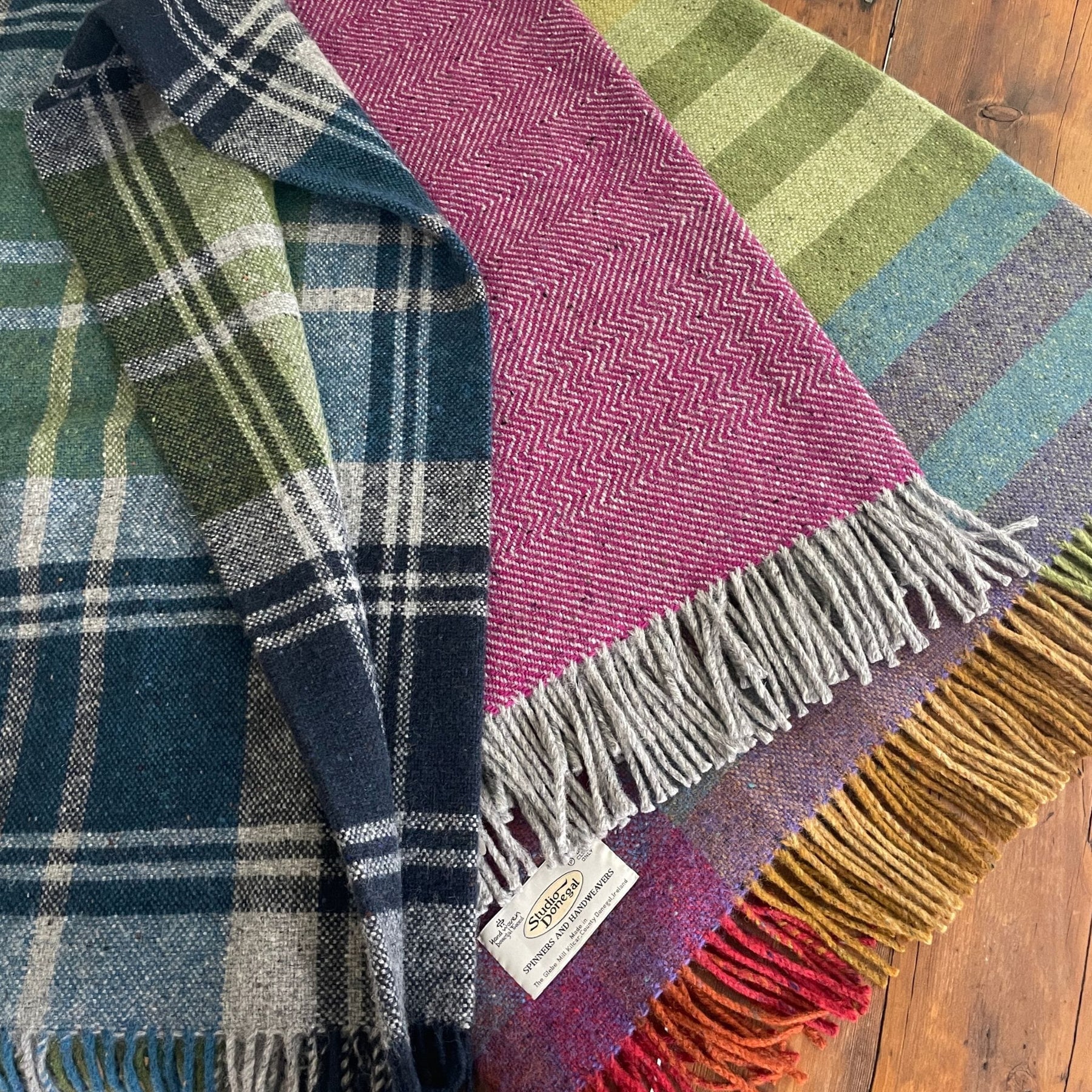 Studio Donegal Blankets – The Woolly Thistle