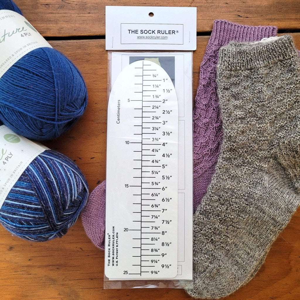 The Sock Ruler – The Woolly Thistle