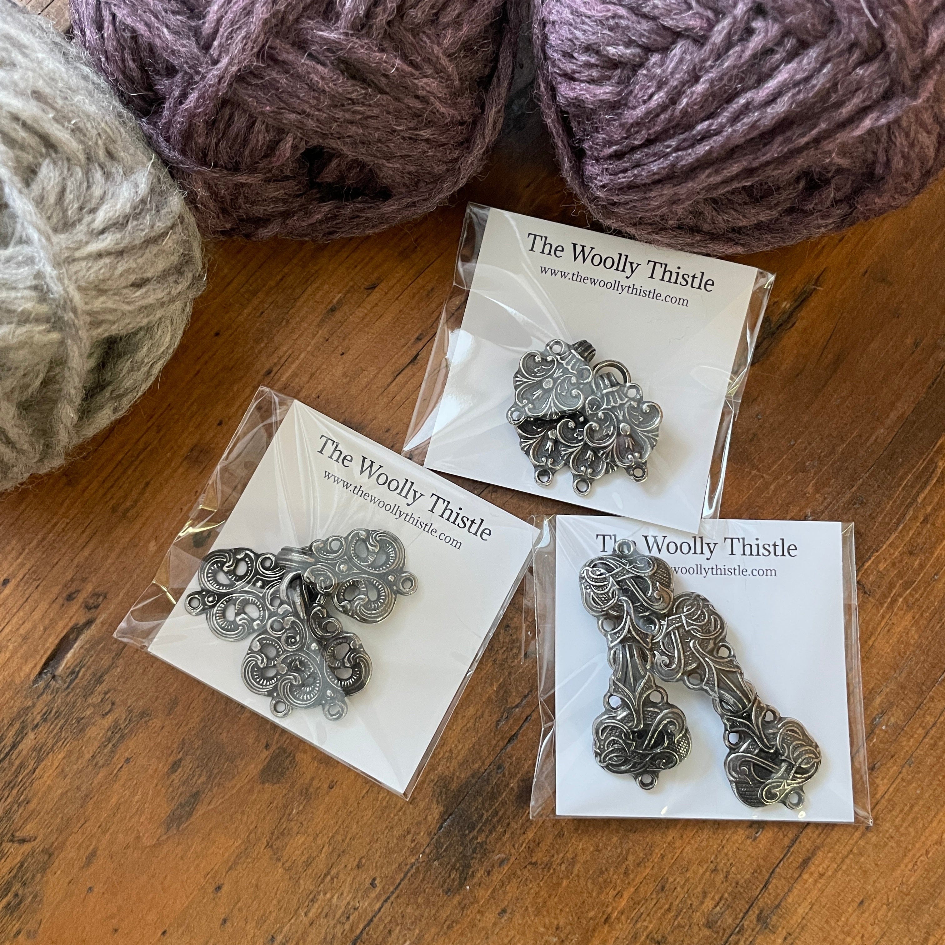 Norwegian Pewter Sweater Clasps – The Woolly Thistle