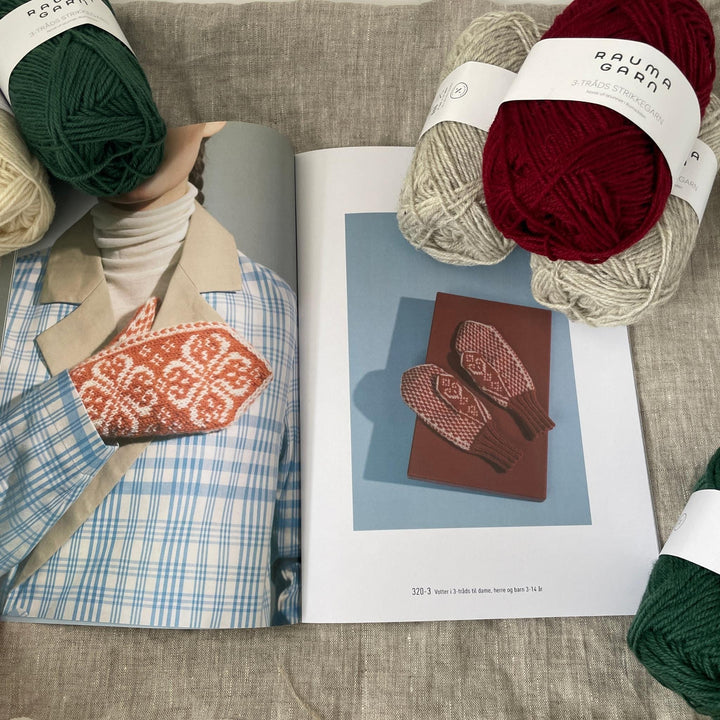 Rauma Mittens Kit with Pattern Book