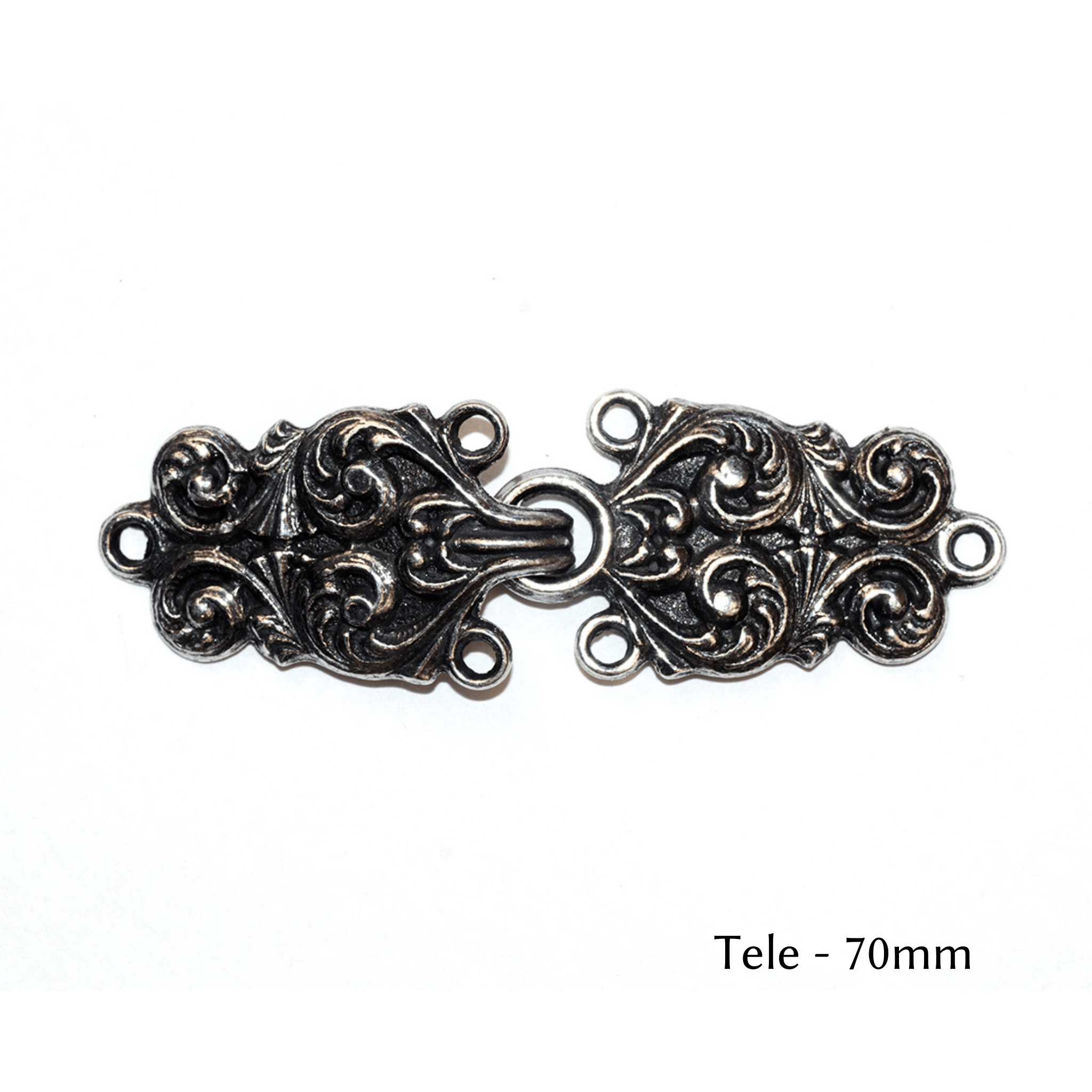 Handmade Ornate Celtic Knot Copper Cardigan Clasp or Sweater Clasp for Knit  and Fabric Metal Clasp Copper Clasp Celtic Clasp CL006 