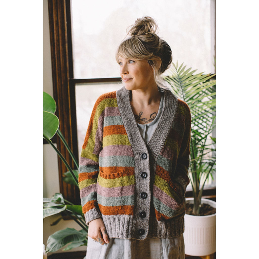 Douglas Cardi Yarn Set in Tukuwool by Andrea Mowry – The Woolly